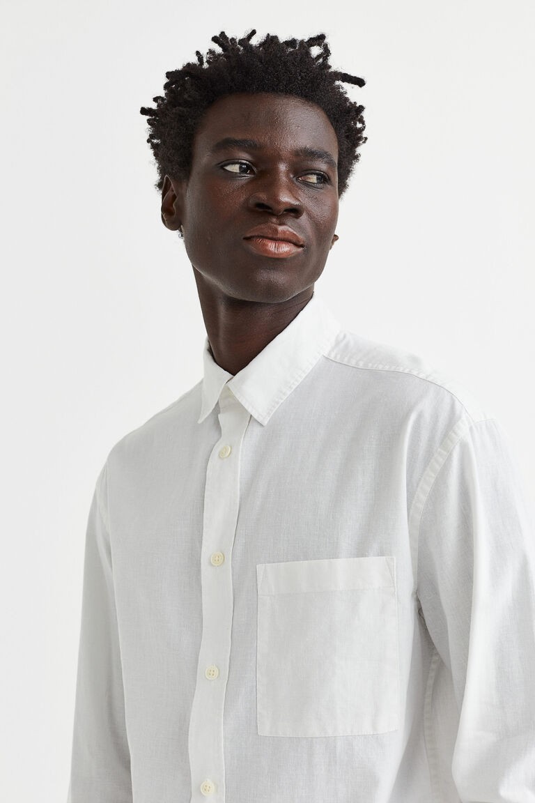 Easy fit linen Shirt