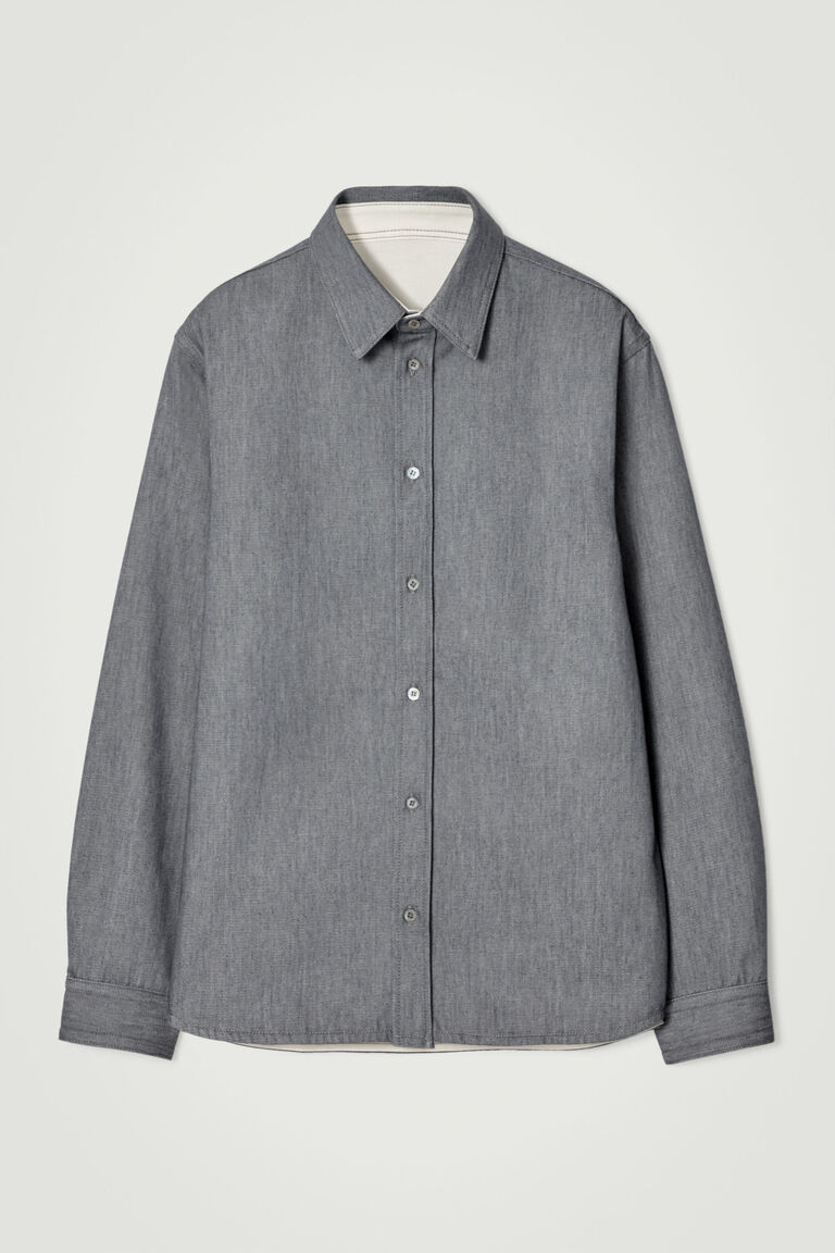 RELAXED DENIM OVERSHIRT