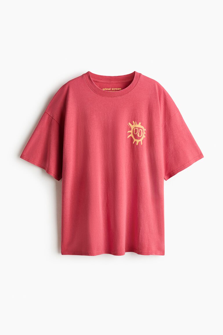 Oversized printed T-shirt