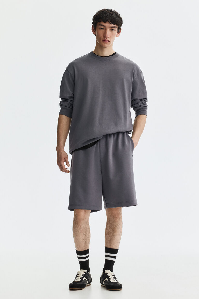 Relaxed Fit Interlock shorts