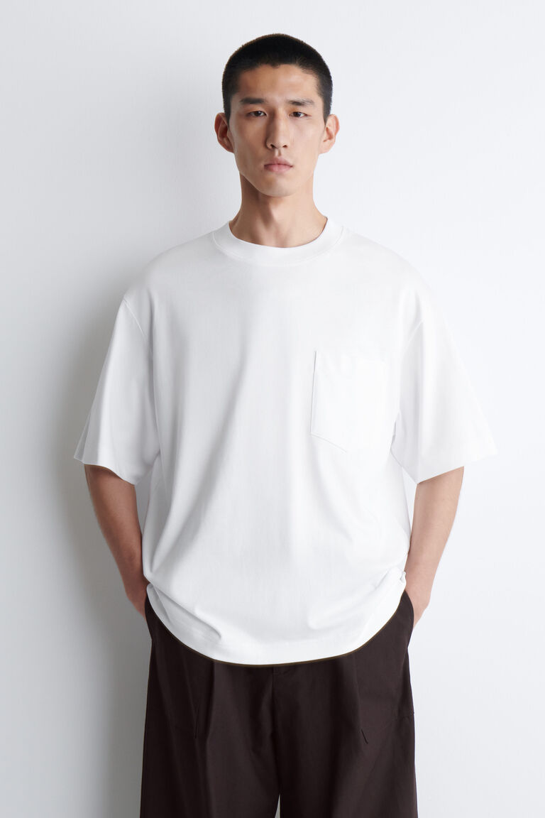 OVERSIZED HEAVYWEIGHT COTTON T-SHIRT