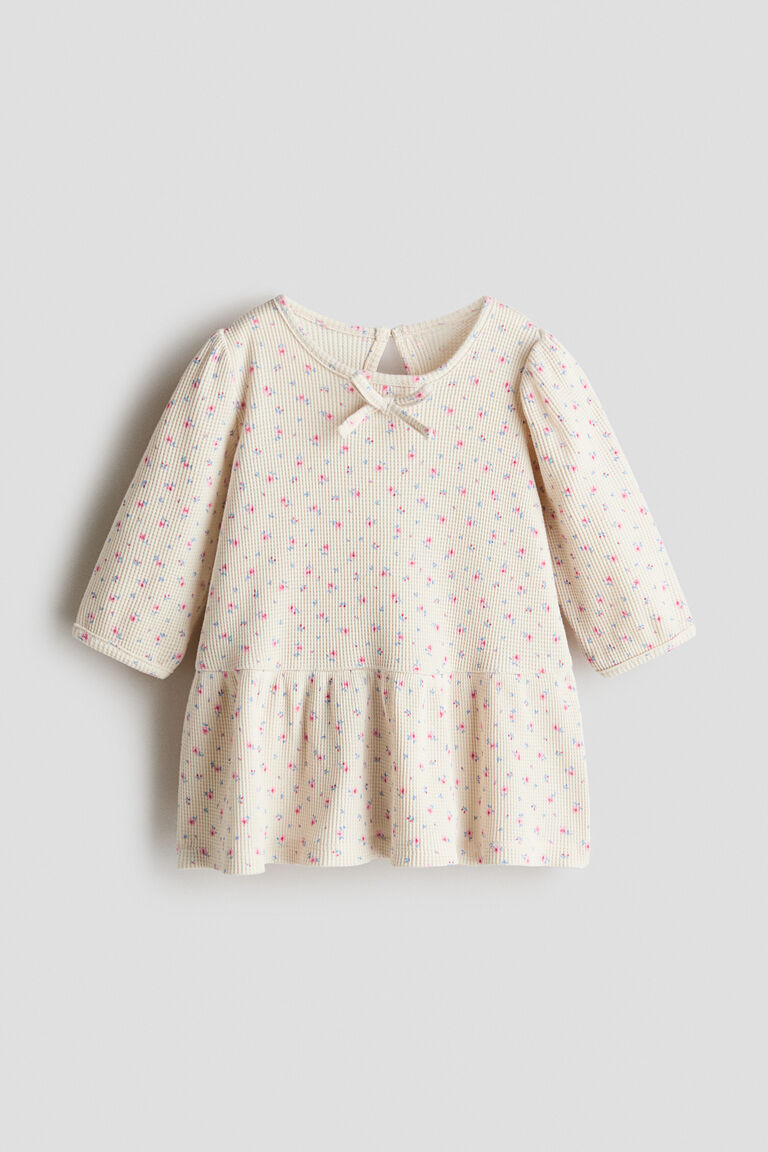 Printed cotton dress