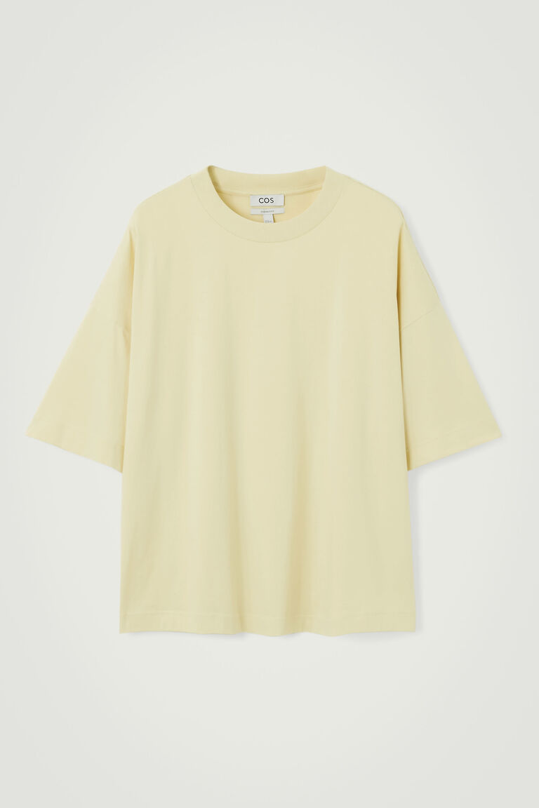 OVERSIZED EXTRA-WIDE COTTON T-SHIRT