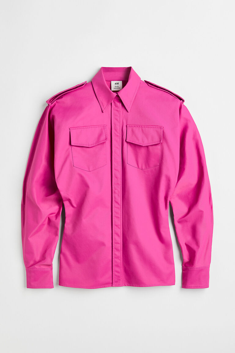 Nylon Sheer x Nylon Tulle Shirt main image 1