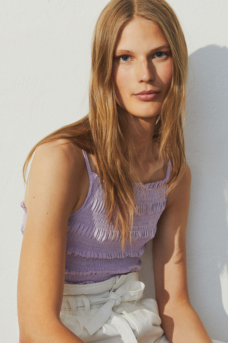 H&m smocked top Clearance