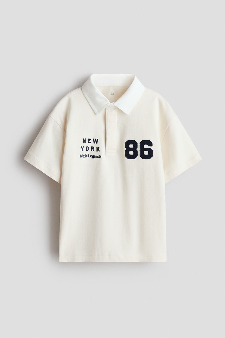 Short-sleeved rugby shirt