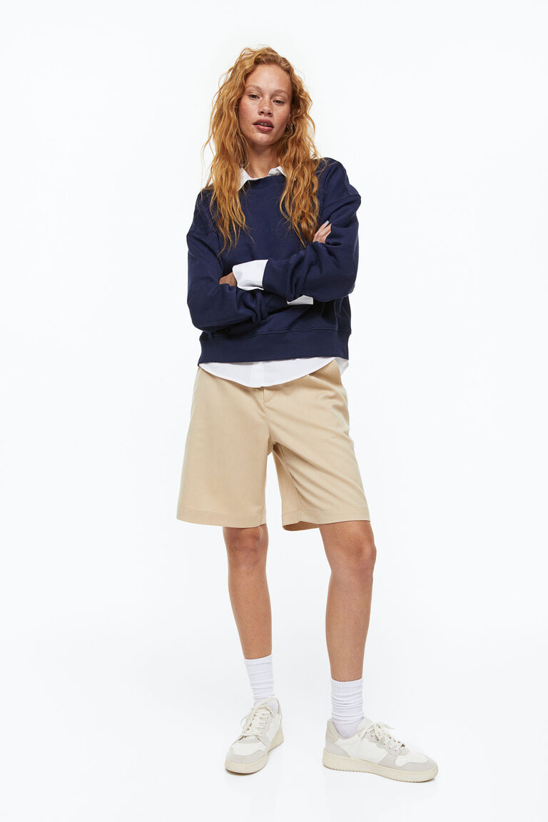 MAJOR MOOD DENIM TWILL SHORTS