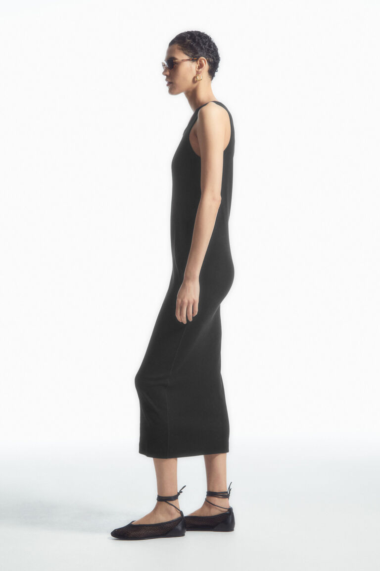 RIBBED TUBE DRESS