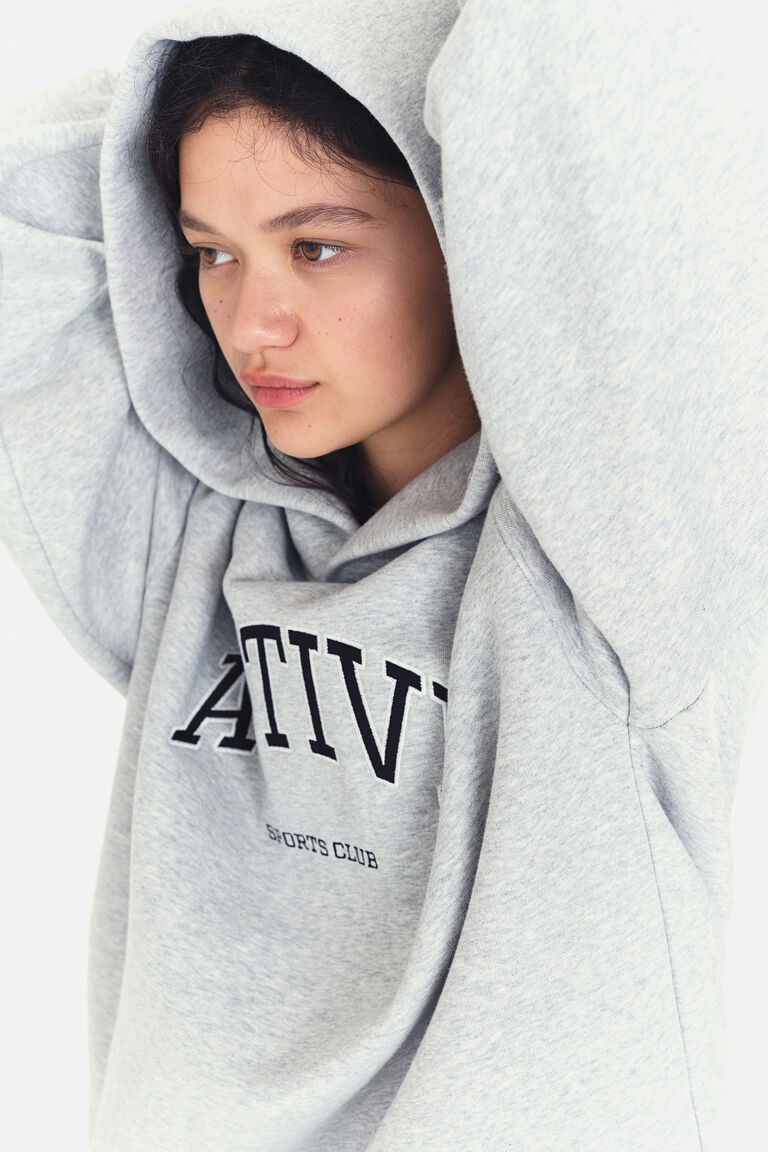 Oversized sports hoodie