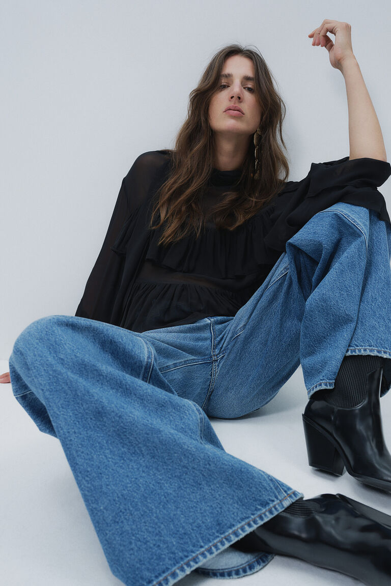 Wide jeans