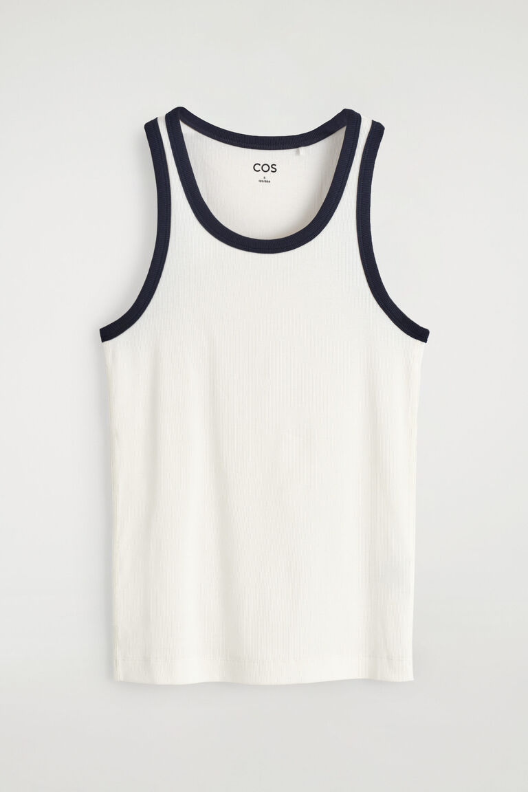 RIBBED TANK TOP