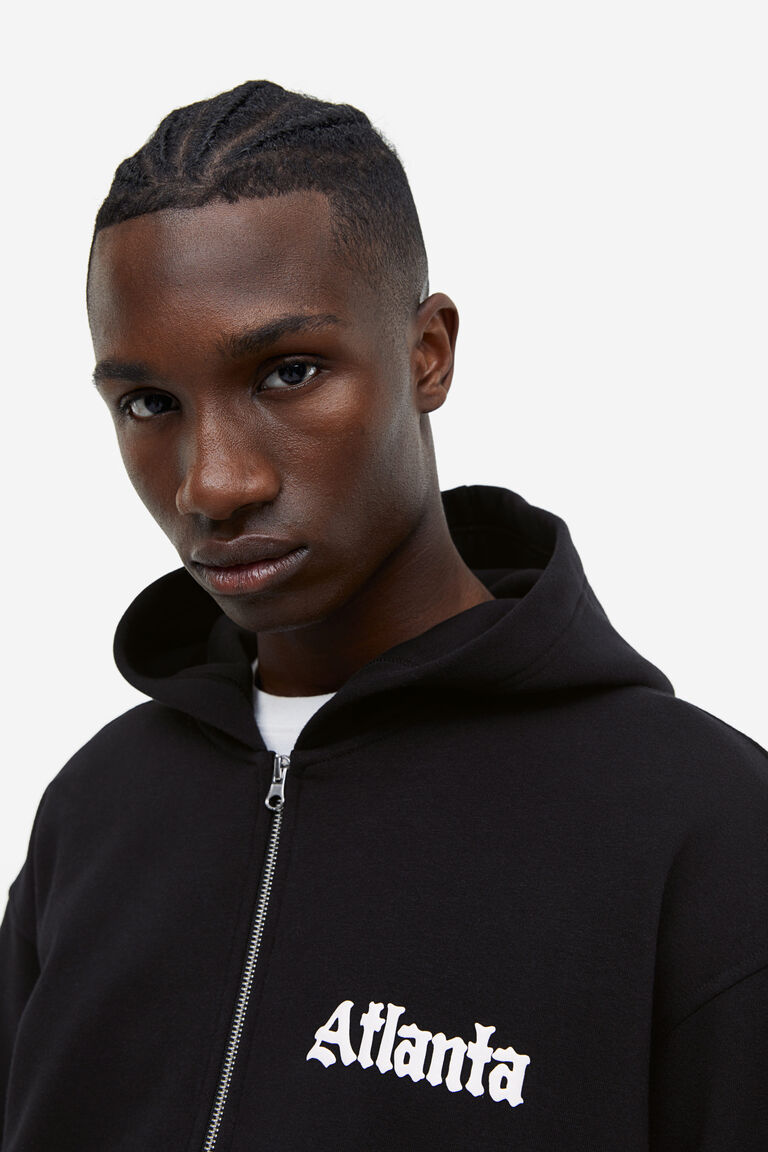 Relaxed Fit Hooded Jacket