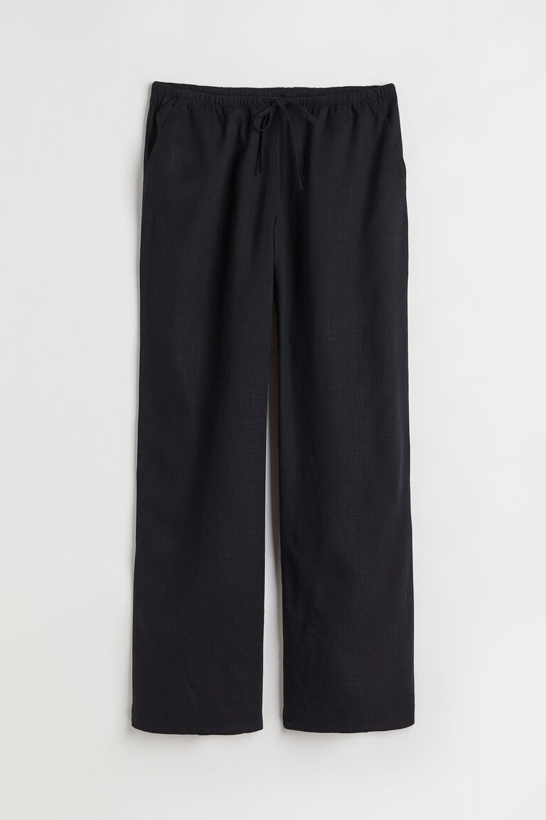 Ribbed Yak Wool Trousers