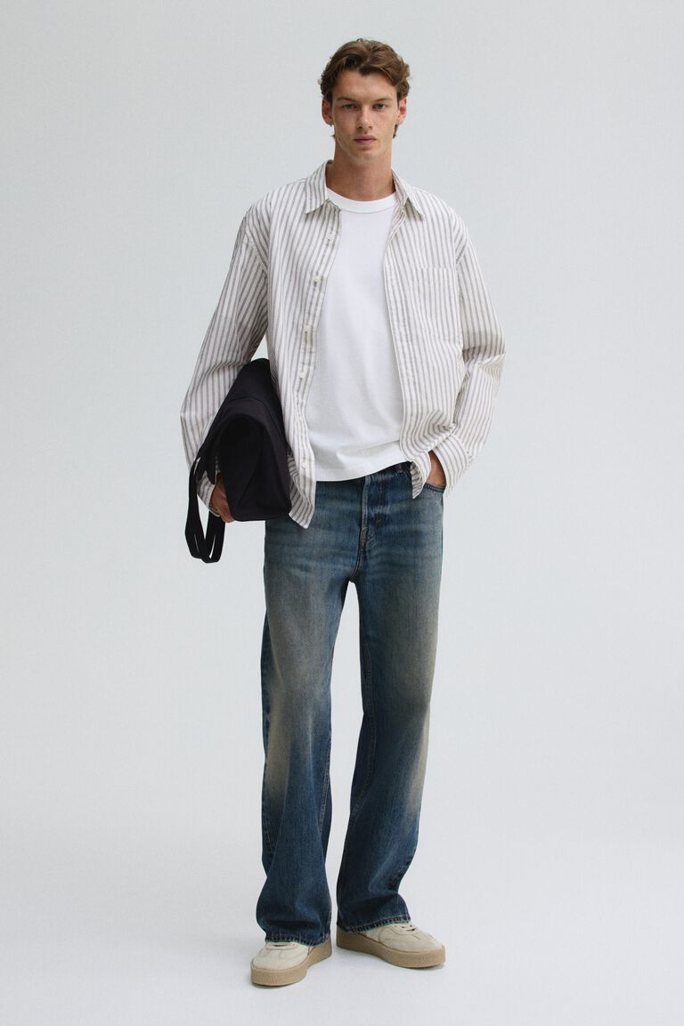Loose Fit Poplin shirt