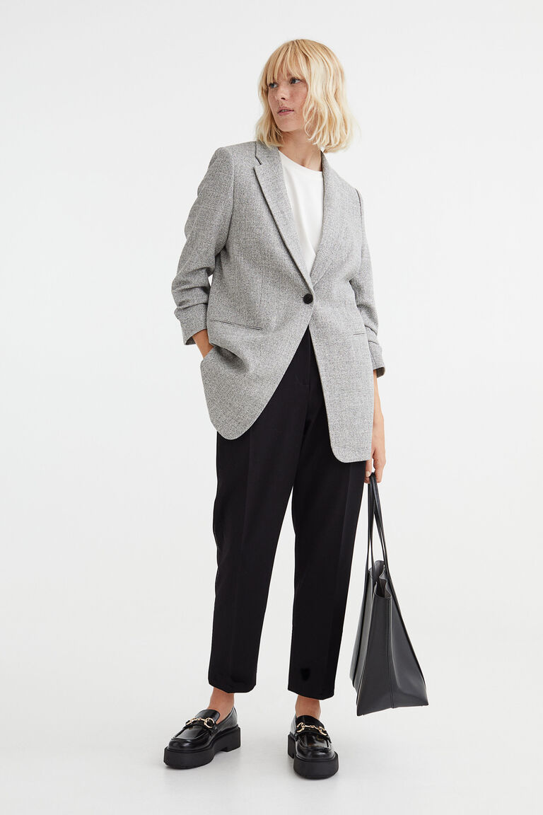 Gatheredsleeve jacket