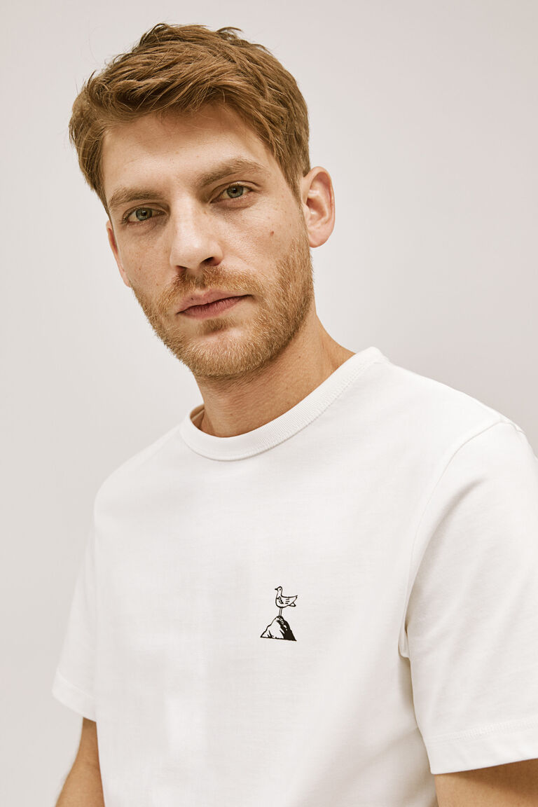 COOLT.M/Tシャツ/M/コットン/WHT プレミアムオーガニックコットン】クルーネックTシャツ(丸首