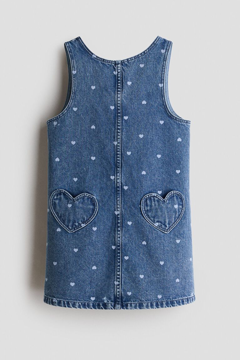 denim pinafore dress h&m Buy H&M Women Blue Solid Denim Pinafore Dress - Dresses for Women 10945320