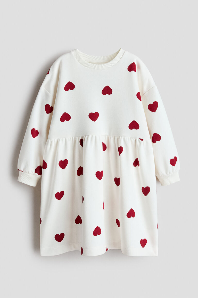 Oversized sweatshirt dress