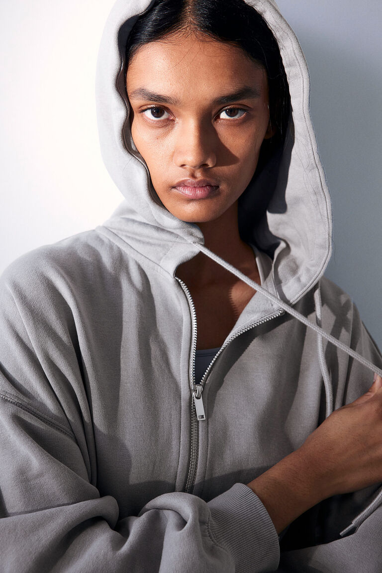 トップス MAISON SPECIAL See-through tulle hoodie MAISON SPECIAL See-through tulle hoodie トップス