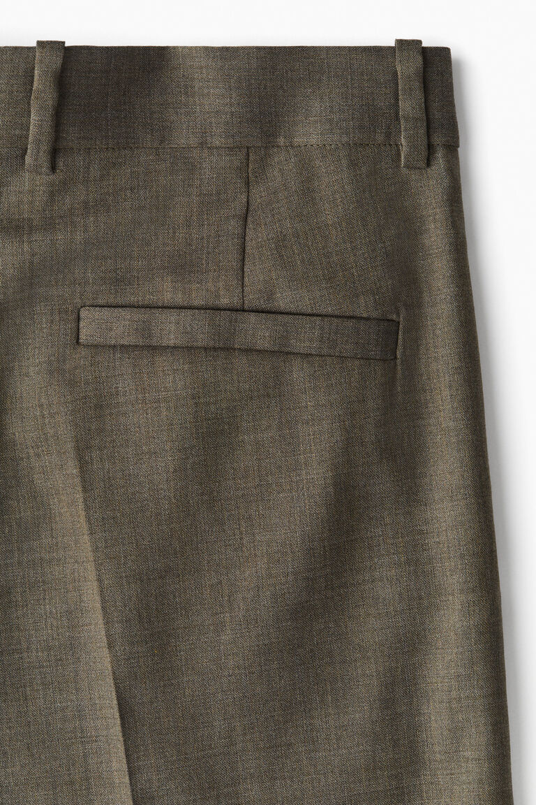 パンツ BIBLIOTHERK WOOL TAILORED TROUSERS Tailored wool trousers