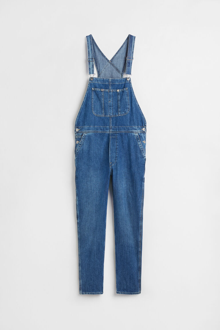 Denim dungarees