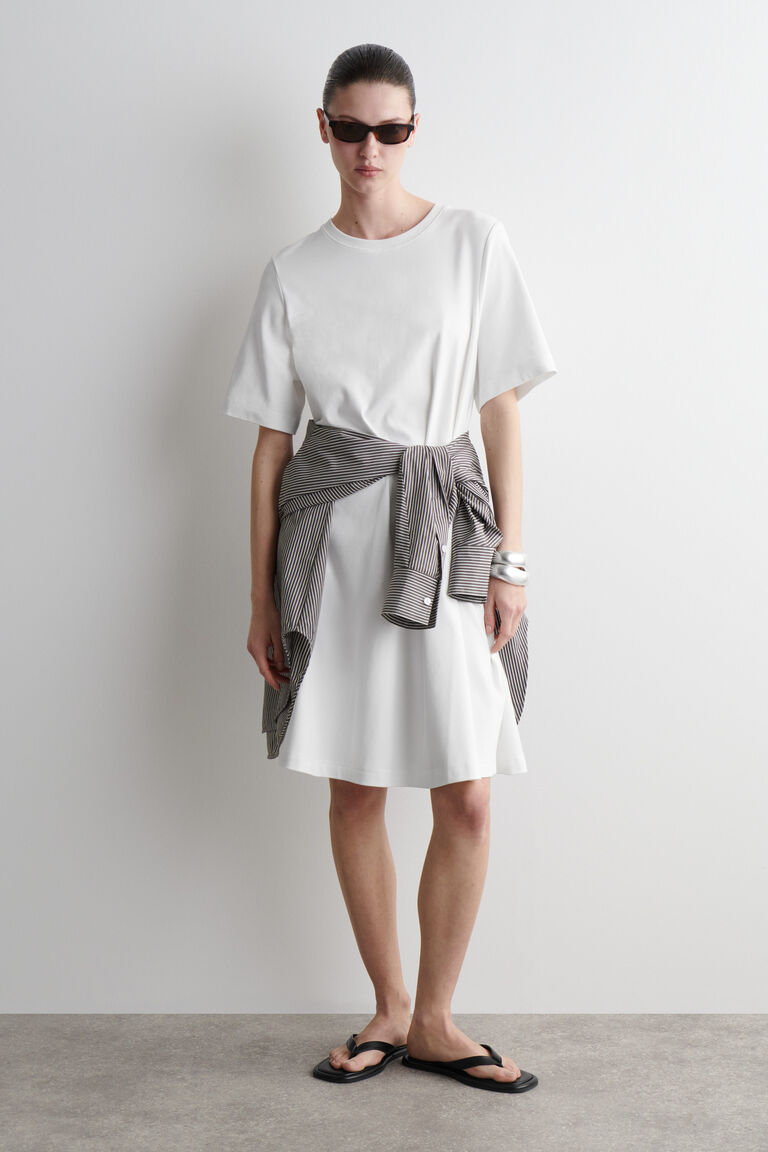 A-LINE MINI T-SHIRT DRESS