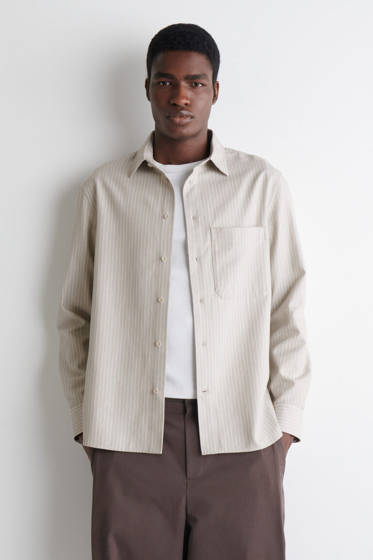 RELAXED TWILL SHIRT