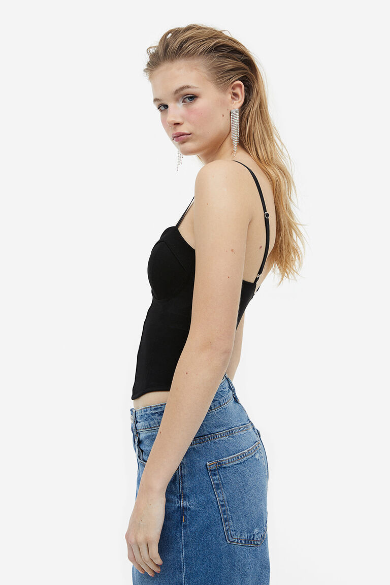 BRIDGETTE BUSTIER TOP main image 0