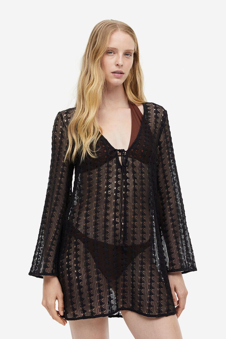 Crochetlook beach kaftan