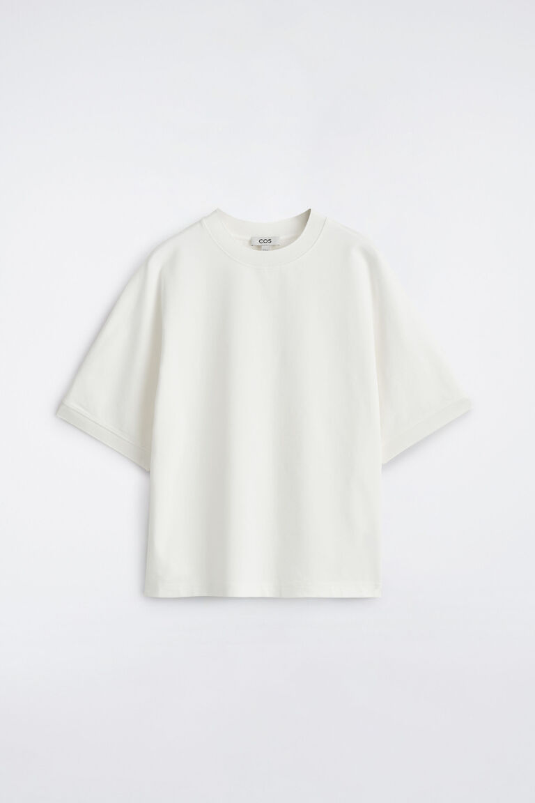 เสื้อยืดผ้าฝ้ายทรงโอเวอร์ไซส์