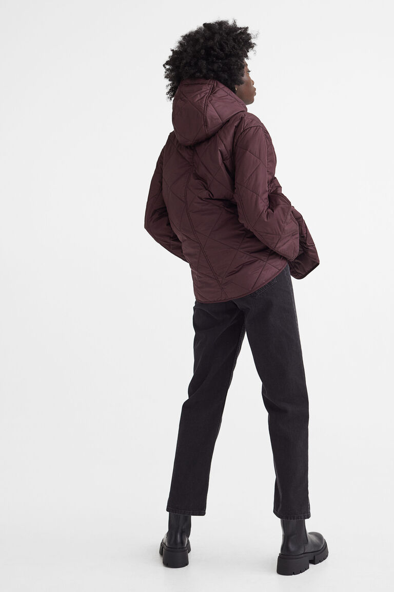 Oversized quilted jacket