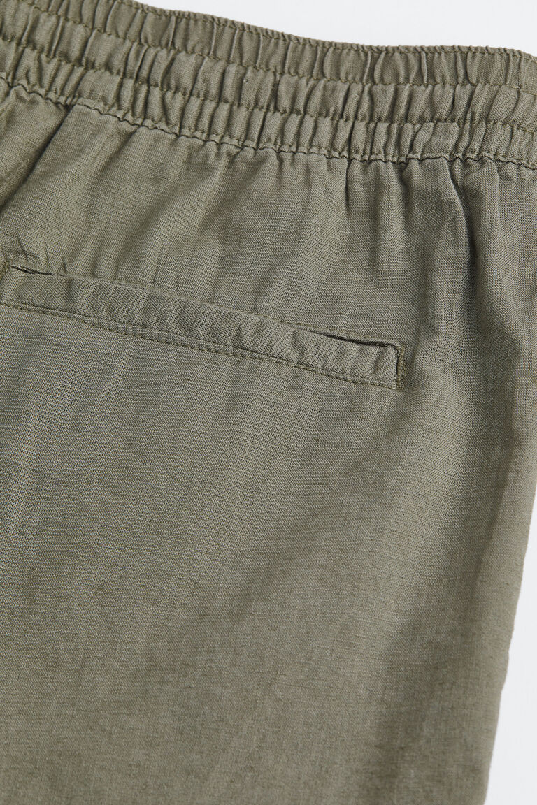 Loose Fit Cotton Shorts
