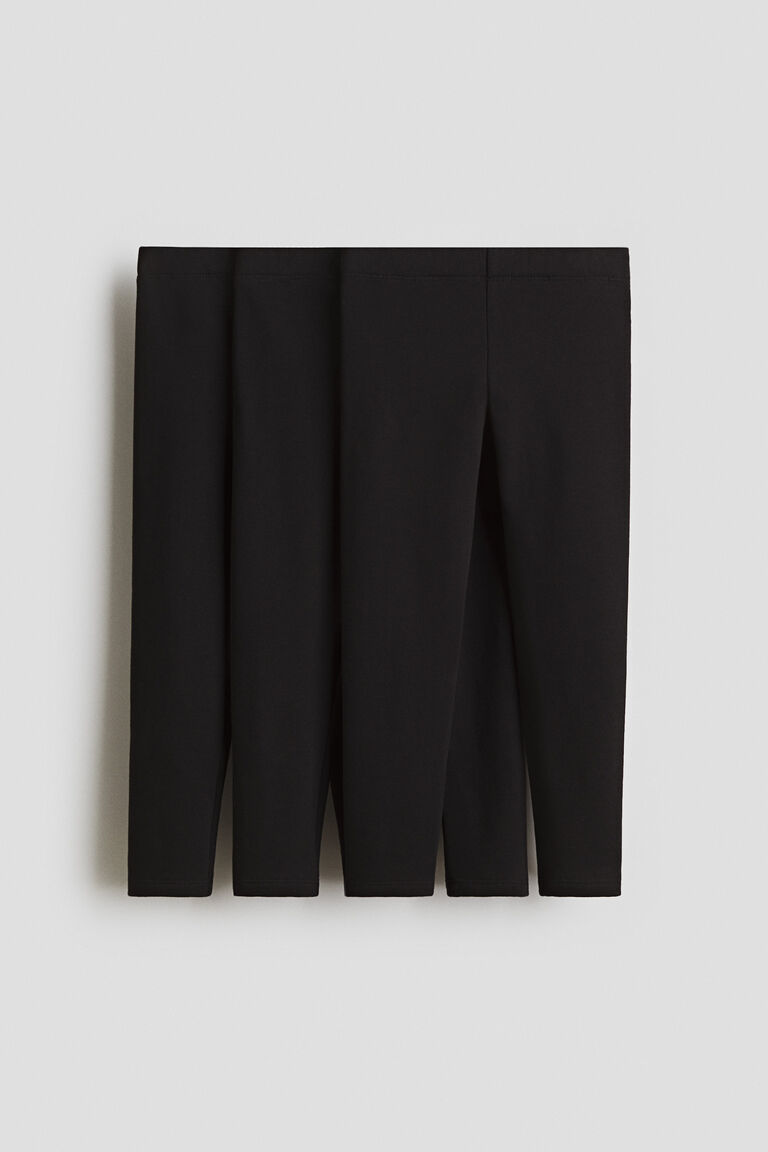 3-pack brushed-inside jersey leggings