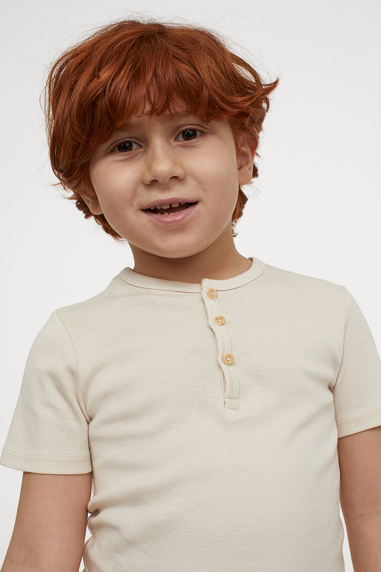 2pack cotton Henley tops