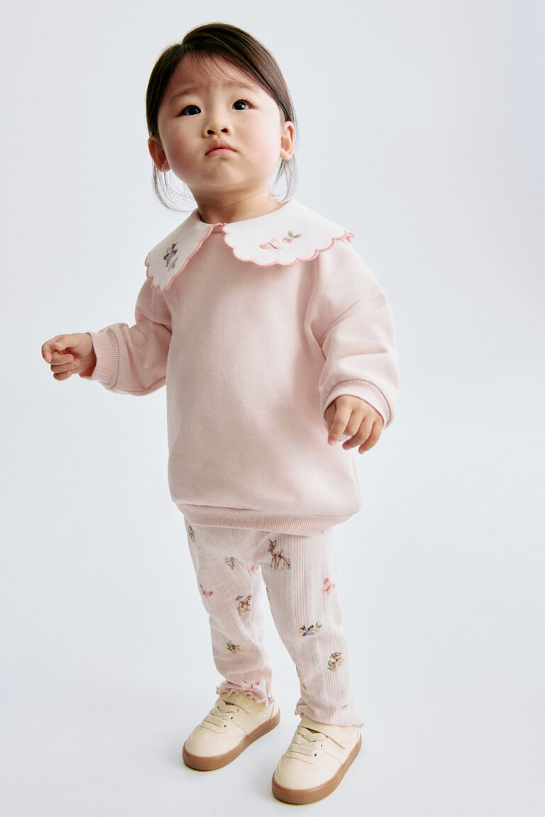 2-piece top and leggings set
