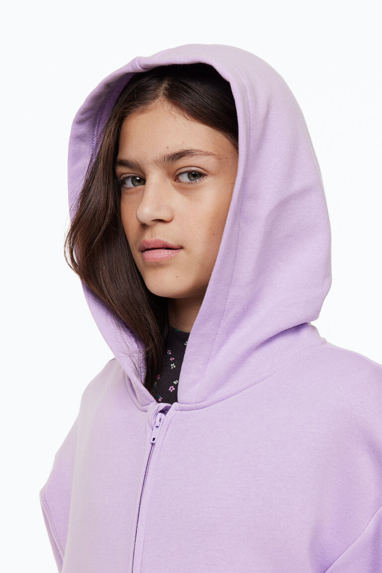 Oversized zipthrough hoodie