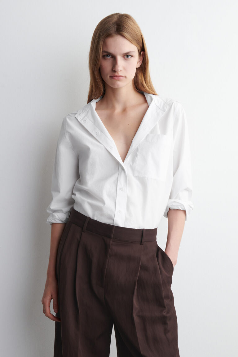 TAILORED PIMA COTTON SHIRT