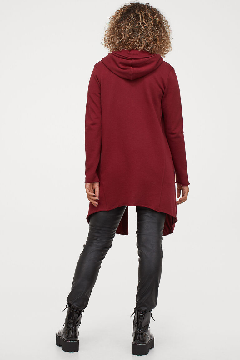 hooded sweatshirt cardigan h&m