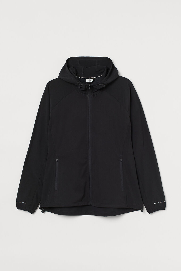 H&M+ Hooded running jacket