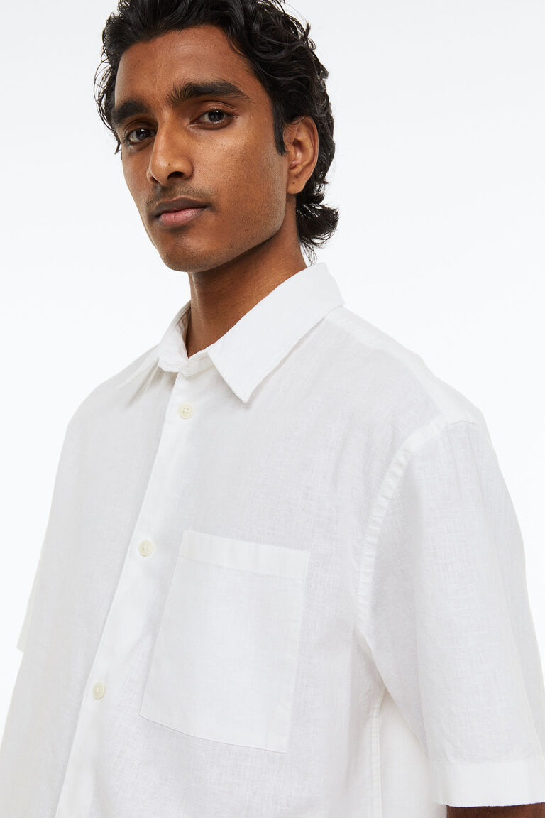Relaxed Fit Linenblend shirt
