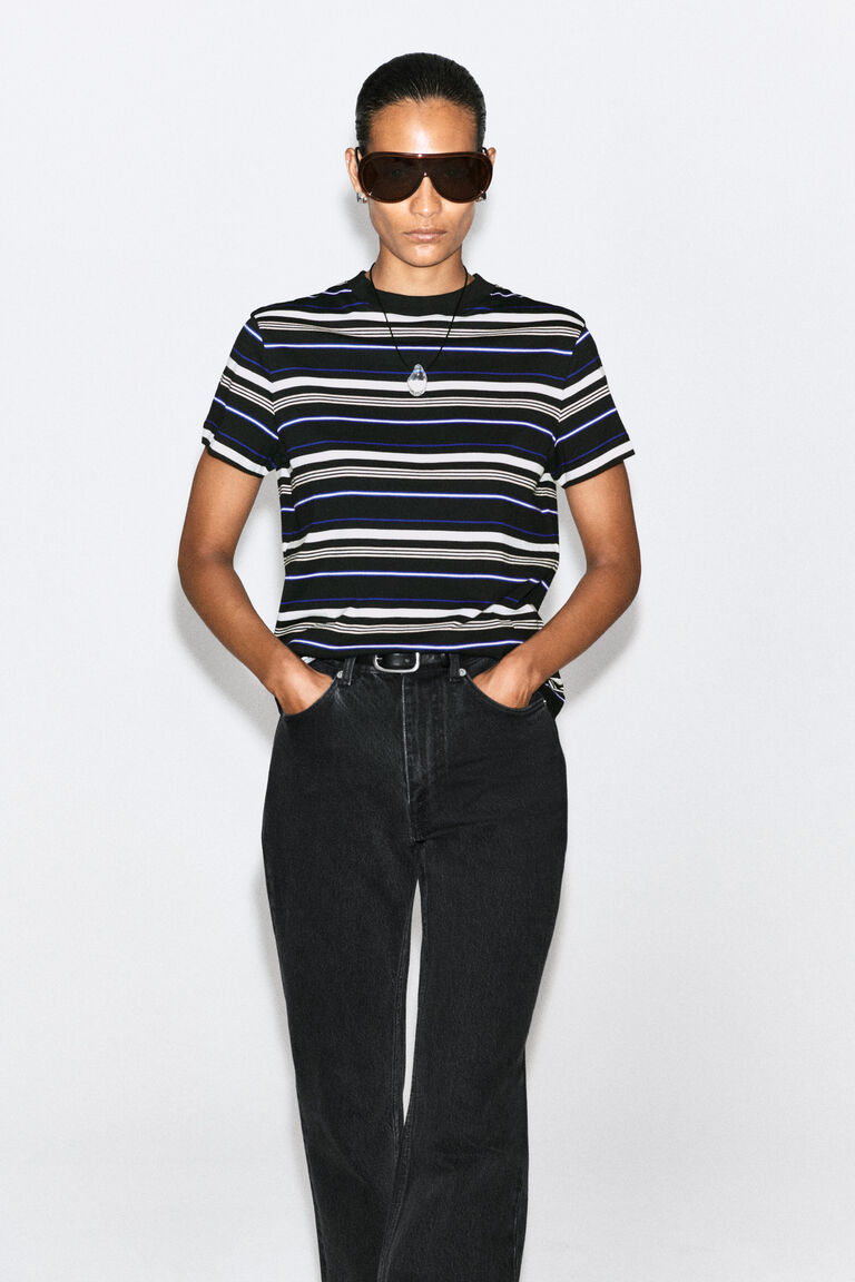 BRUSHED-COTTON T-SHIRT