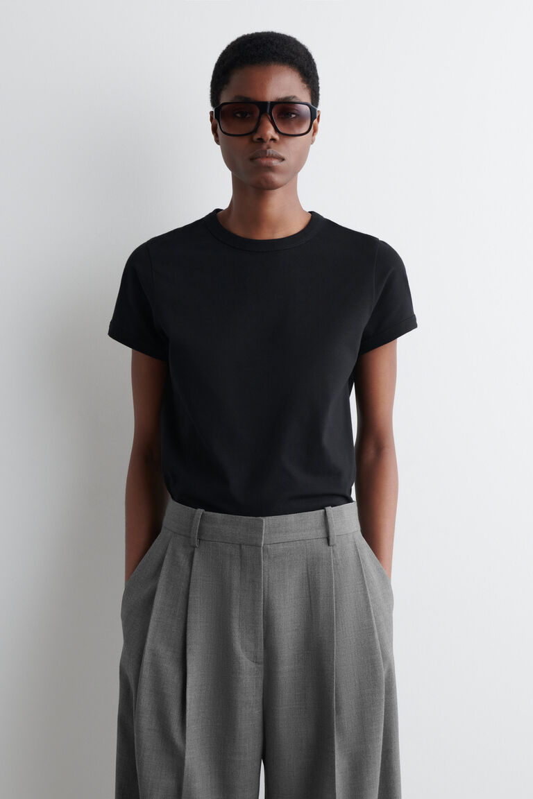 SHRUNKEN RINGER T-SHIRT