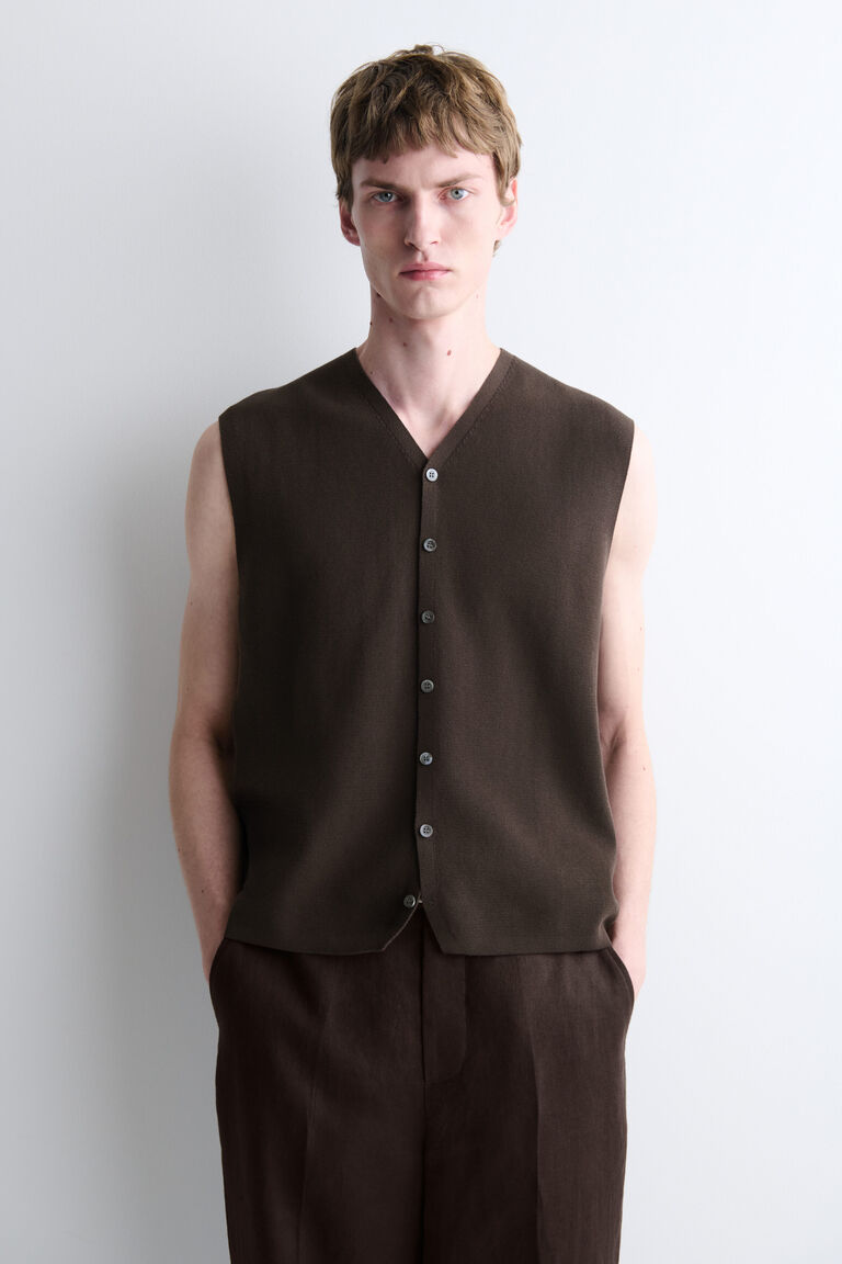 MILANO-KNIT WAISTCOAT