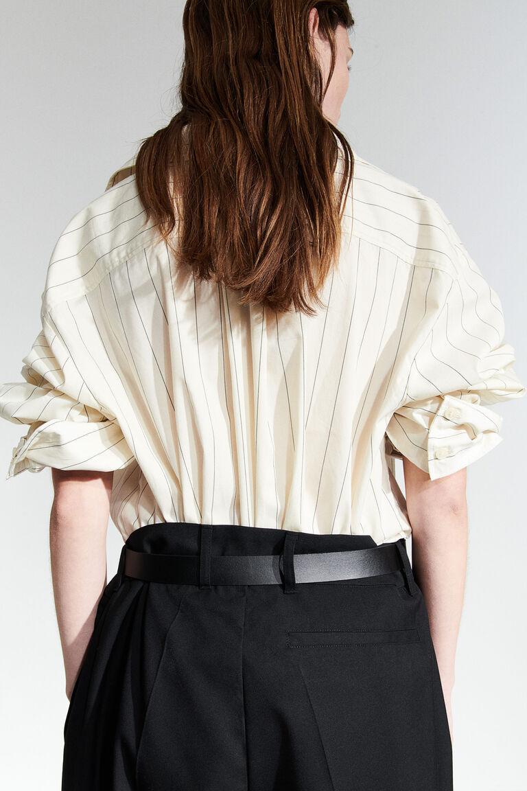 COTTON OVERSIZE SHIRT