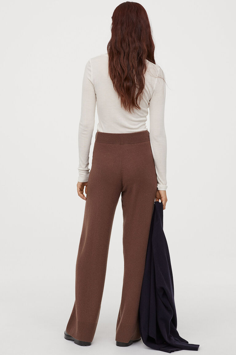 h&m cashmere pants
