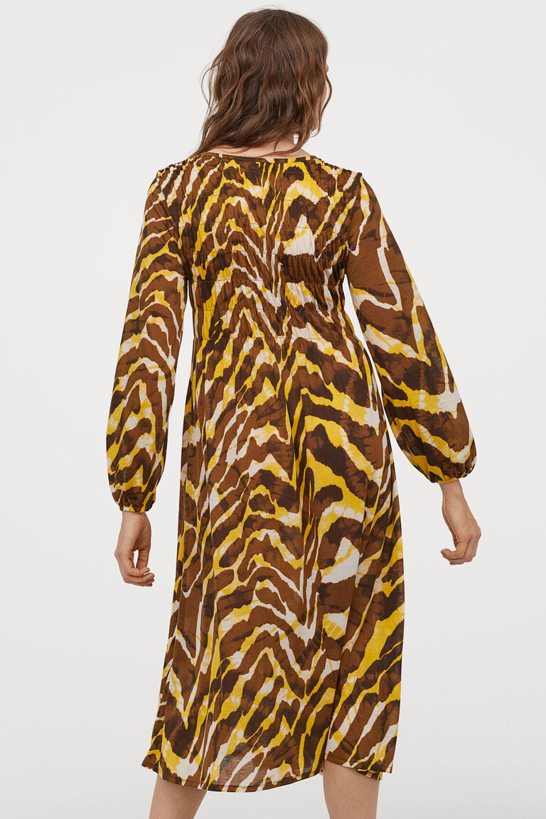 MAMA Dress with smocking