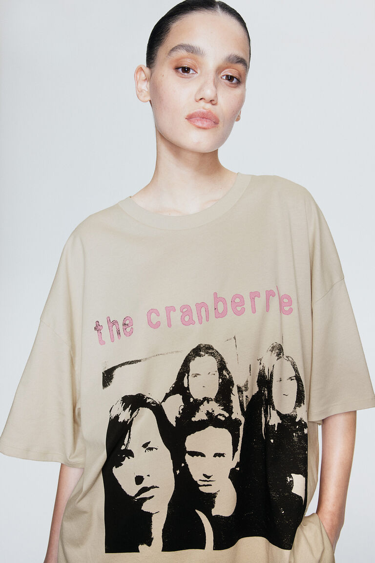 Oversized printed T-shirt