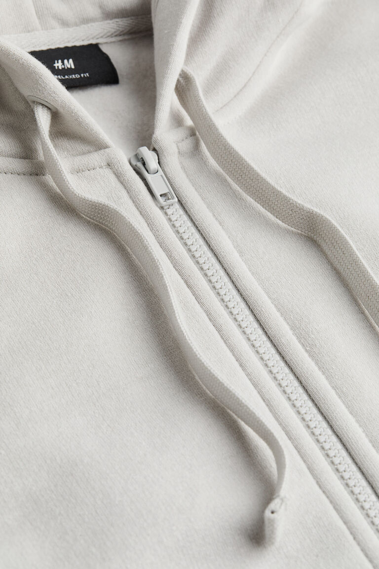 Relaxed Zip Up Hoodie main image 1