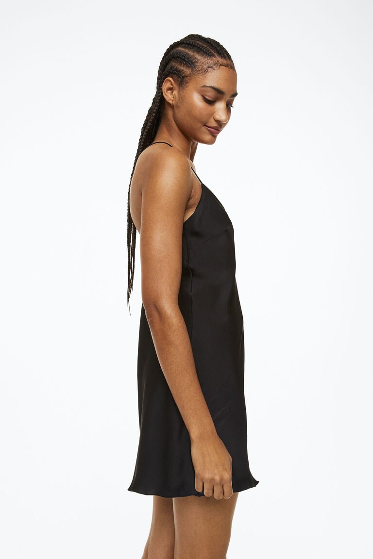 Layered Chiffon Long Slip Nightgown by MX Intimate main image 1
