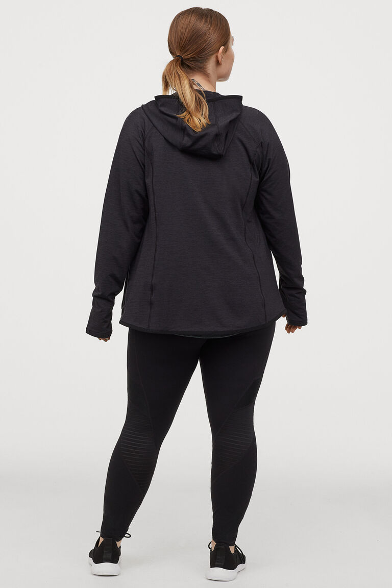 H&M+ Meshdetail sports tights